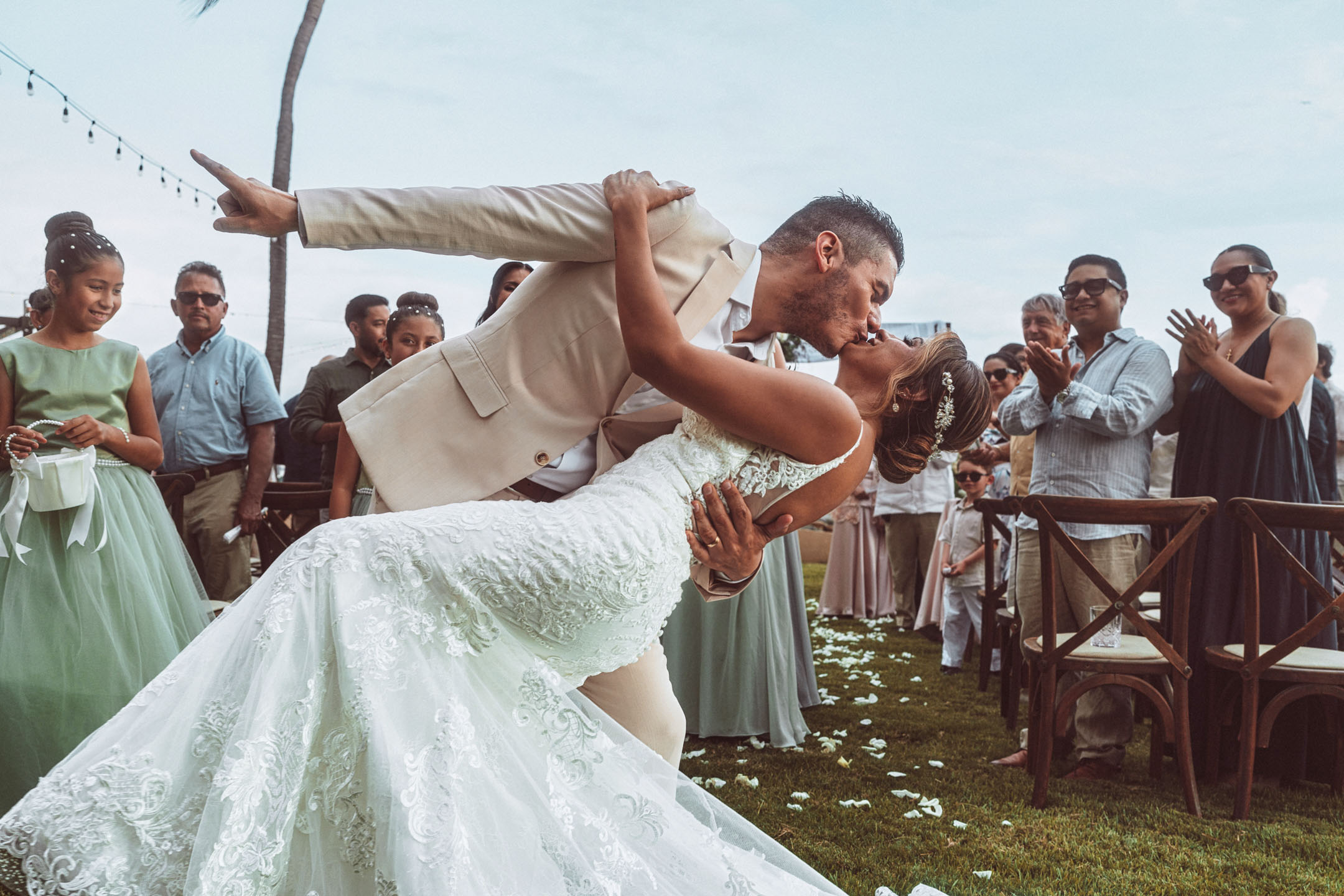Wedding couple in Puerto Vallarta